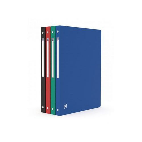 Classeur Memphis A4 Dos 20mm 4 Anneaux Ronds Couverture Polypro Coloris Assortis - Image 3