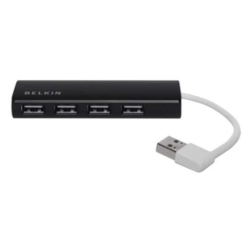 Hub de Voyage 4 Ports USB 2.0 noir - Belkin - Image 3