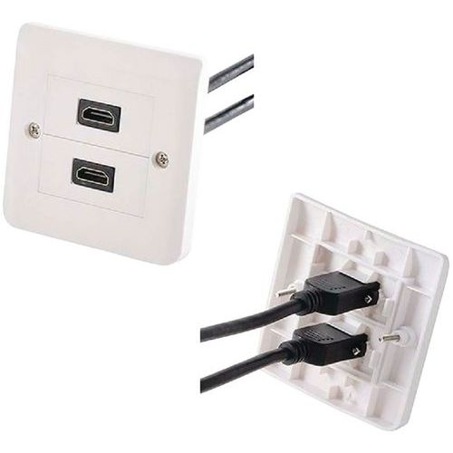 Kit Plastron spécial VPI : 2x HDMI 10 m + USB 20 cm - Image 2