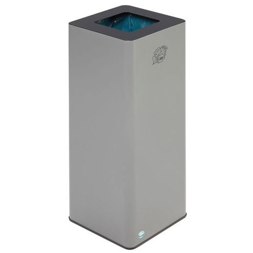 Poubelle Quadro couvercle bleu - 79L - VAR - Image principale