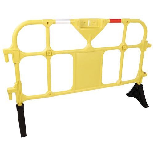 Barrière plastique avec pieds - Image 3