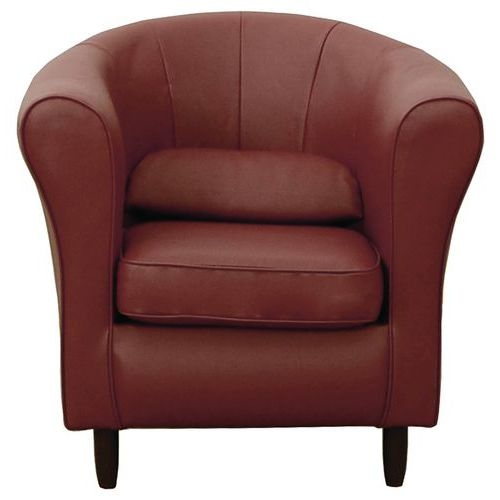Fauteuil accueil Marta enduit PVC MMP - Image 4