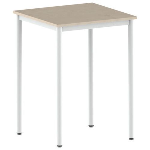Mange debout Carélie 80 x 80 cm hauteur 110 cm stratifié Mobidecor - Image principale