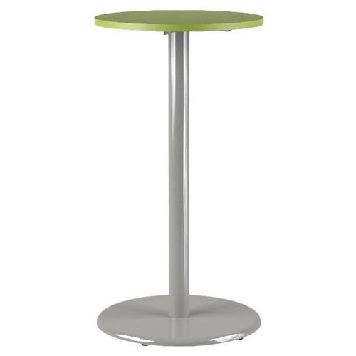 Mange-debout Menorca hauteur 110 cm Ø 60 cm pied peint - Mobidecor - Image 8