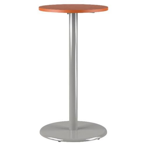 Mange-debout Menorca hauteur 110 cm Ø 60 cm pied peint - Mobidecor - Image 6