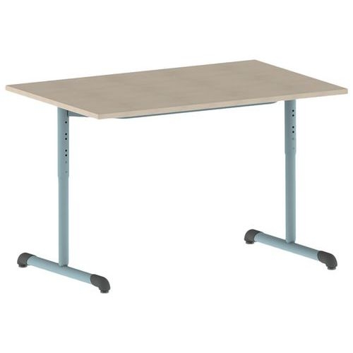 Table Bandana réglable T3 à T6 dégagement latéral stratifié Mobidecor - Image 8