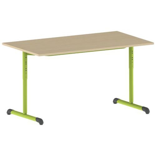Table Bandana réglable T3 à T6 dégagement latéral stratifié Mobidecor - Image 5