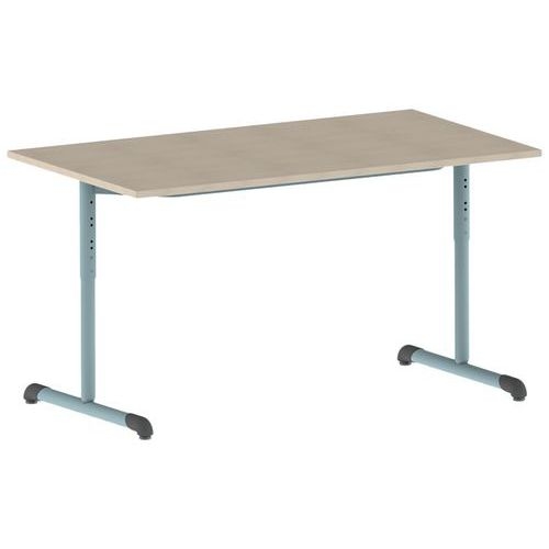 Table Bandana réglable T3 à T6 dégagement latéral stratifié Mobidecor - Image 6