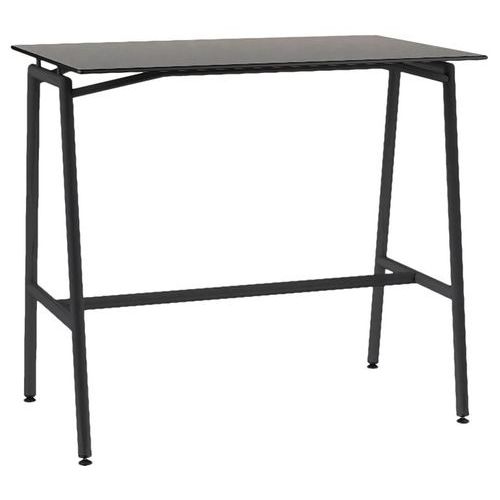 Mange-debout Ella rectangulaire hauteur 110 cm stratifié compact - Image 5