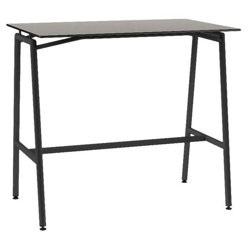 Mange-debout Ella rectangulaire hauteur 110 cm stratifié compact - Image 2