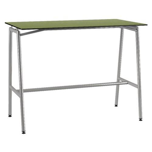 Mange-debout Ella rectangulaire hauteur 110 cm stratifié compact - Image 3