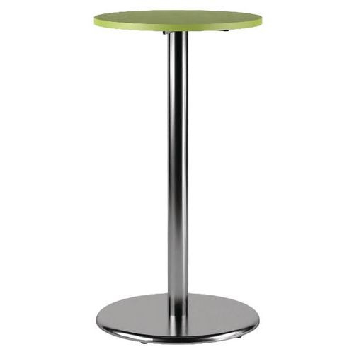Mange-debout Menorca hauteur 110 cm Ø 60 cm pied chromé - Mobidecor - Image 2