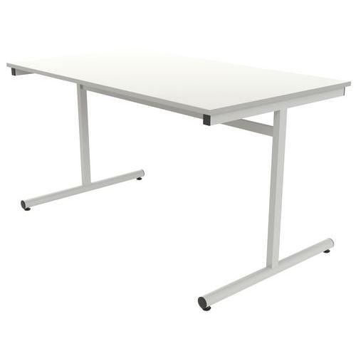 Table dégagement latéral 160 x 80 cm stratifié ABS - Image principale