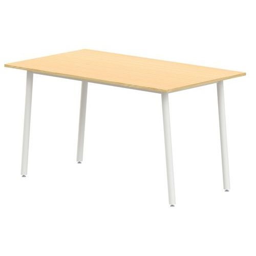 Table 4 pieds inclinés 180 x 80 cm stratifié ABS - Image principale