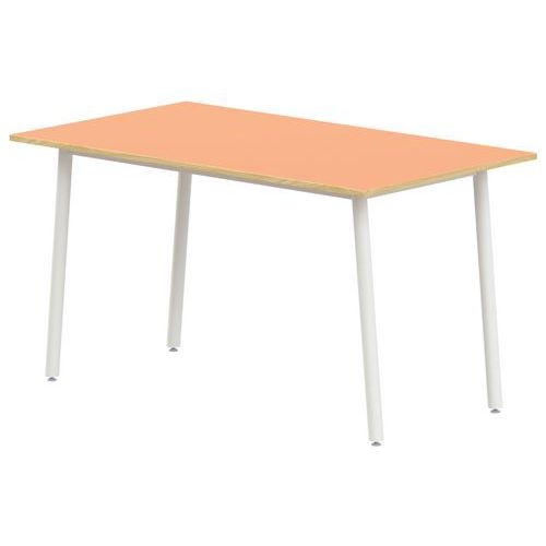 Table 4 pieds inclinés 200 x 80 cm stratifié ABS - Image principale