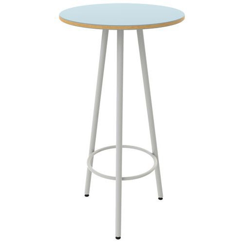 Mange debout Ø 60 cm hauteur 110 cm stratifié - Image 3