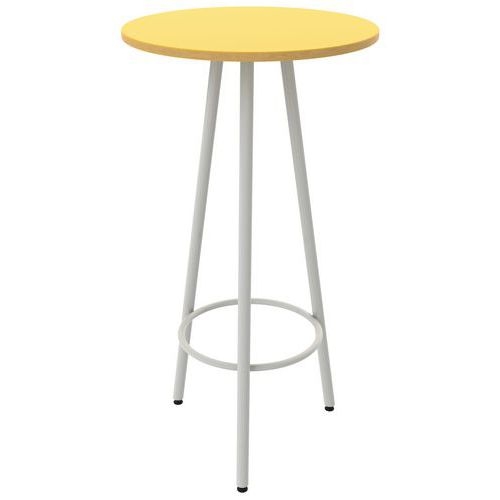 Mange debout Ø 60 cm hauteur 110 cm stratifié - Image 4