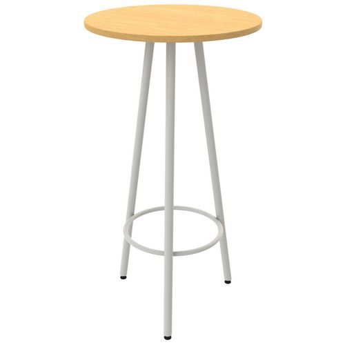 Mange debout Ø 60 cm hauteur 110 cm stratifié - Image 2