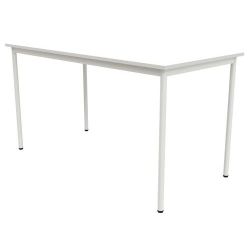 Table 4 pieds droits 80 x 80 cm stratifié ABS - Image 3