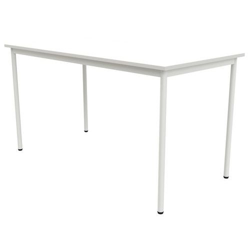 Table 4 pieds droits 140 x 80 cm stratifié ABS - Image 5