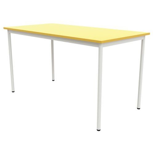 Table 4 pieds droits 180 x 80 cm stratifié ABS - Image 3