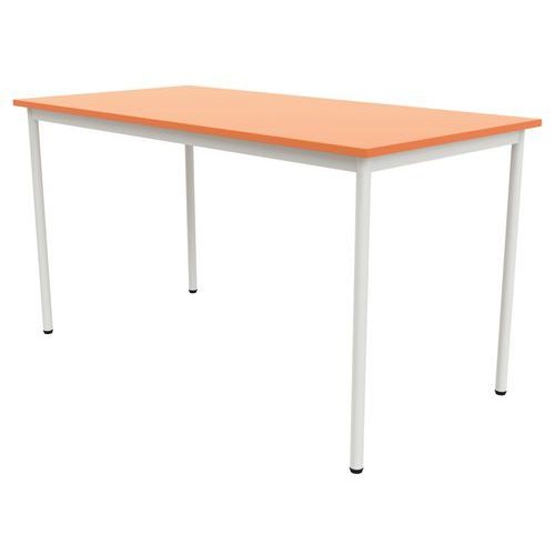 Table 4 pieds droits 180 x 80 cm stratifié ABS - Image 5