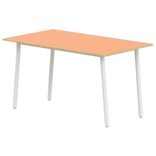 Table 4 pieds inclinés 160 x 80 cm stratifié ABS - Image 2