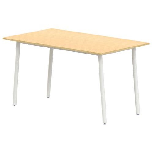 Table 4 pieds inclinés 160 x 80 cm stratifié ABS - Image 4