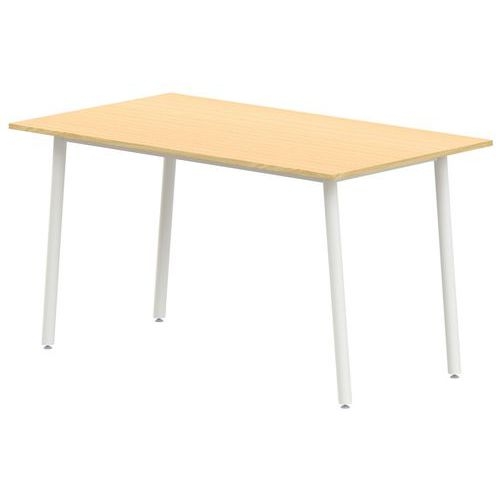 Table 4 pieds inclinés 200 x 80 cm stratifié ABS - Image 3