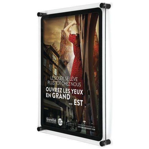 Porte-affiche mural Crystal pochette-cadre Magneto -Tarifold - Image 7