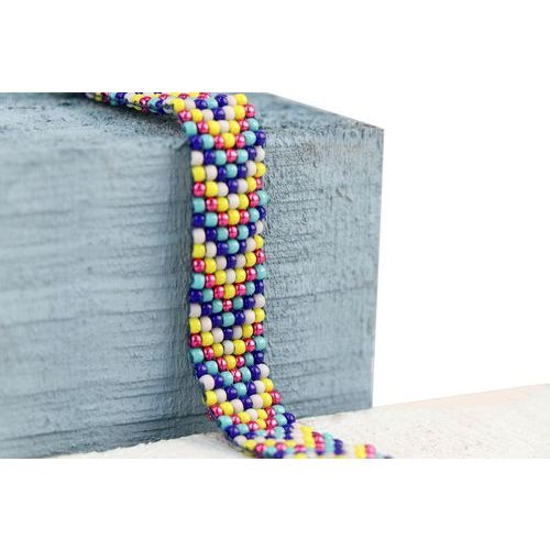 Bocal 500 grammes perles de rocaille couleurs métallisées - Image 2