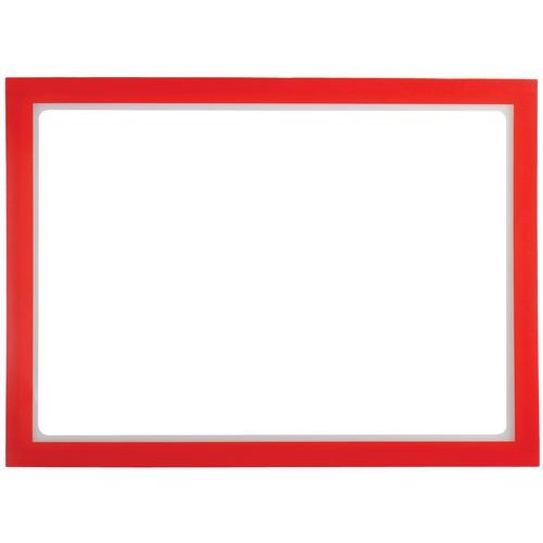 Lot de 10 Cadre d'affichage Magneto PRO Memo rouge - Image 3