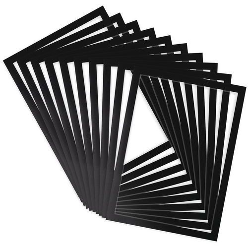 Lot de 10 Cadre d'affichage Magneto PRO Memo noir - Image principale