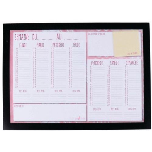 Lot de 10 Cadre d'affichage Magneto PRO Memo noir - Image 2