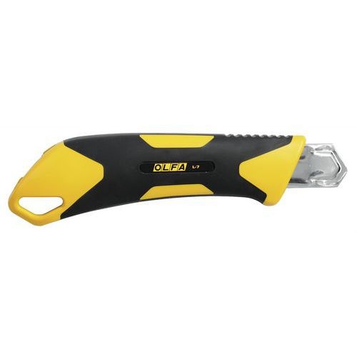 Cutter avec blocage lame par molette Olfa L7 - Lame 18 mm - Olfa - Image 4