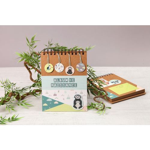Album Couverture rigide Kraft 21x16cm 40 feuilles 200g - Image 2