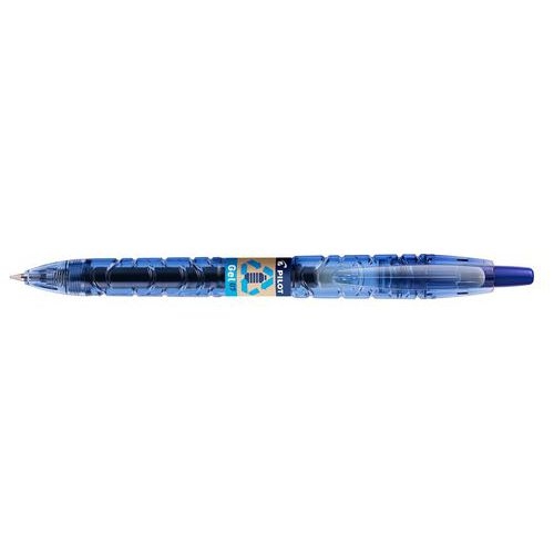 Stylo pilot B2P (Bottle 2 pen) rétractable - bleu - Image principale