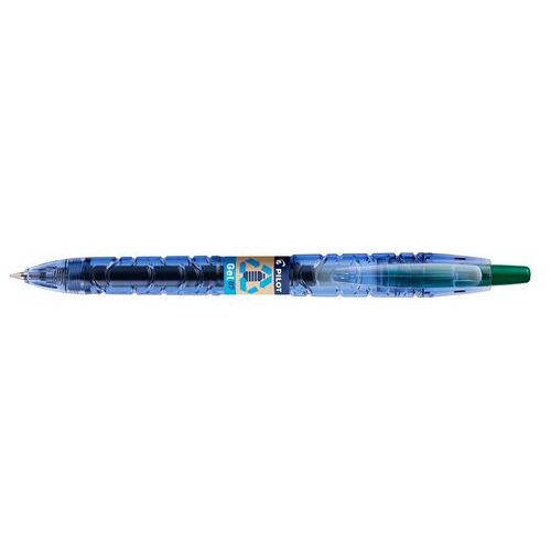Stylo pilot B2P (Bottle 2 pen) rétractable - vert - Image principale