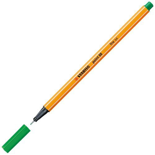 Stylo-feutre STABILO point 88 0.4 mm - vert - Image principale