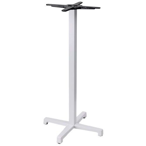 Pied de table Cross hauteur 109 cm - blanc - Image principale