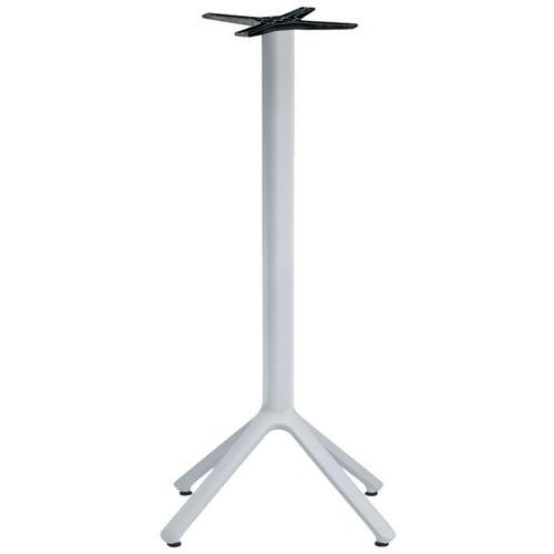 Pied de table Nemo fixe hauteur 109 cm - peint blanc - Image principale
