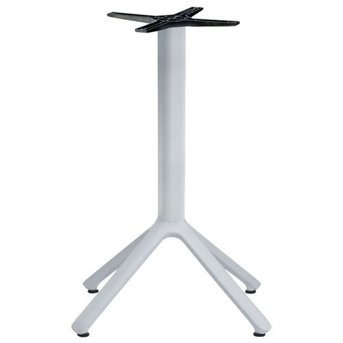 Pied de table Nemo fixe hauteur 50 cm - peint blanc - Image principale