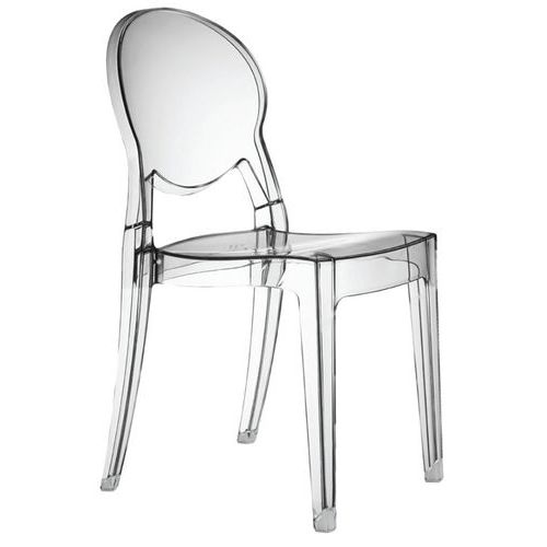 Lot de 4 chaises Igloo 4 pieds non feu - transparent - Image principale