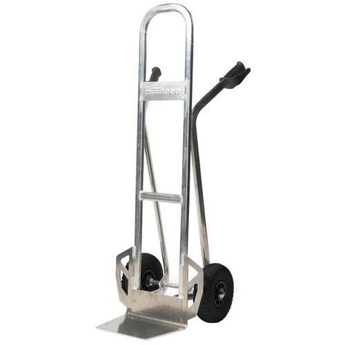 Diable alu - Roues pneumatiques - Capacité 350 kg - Image principale