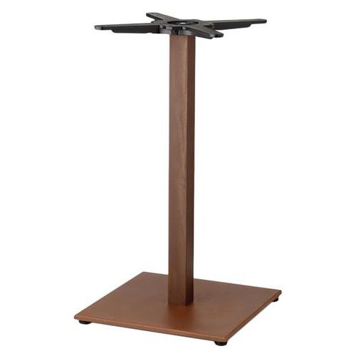 Pied de table Tiffany base et colonne carrées S-CAB - Image 2
