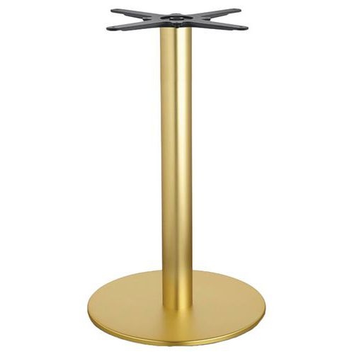Pied de table Tiffany base et colonne rondes S-CAB - Image 2
