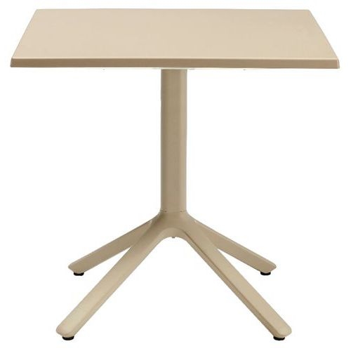 Table Eco carrée technopolymère plateau lisse S-CAB - Image 2