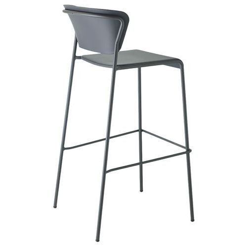 Lot de 2 Tabourets Lisa technopolymère hauteur 75 cm S-CAB - Image 2