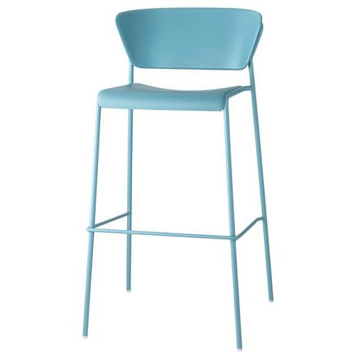 Lot de 2 Tabourets Lisa technopolymère hauteur 75 cm S-CAB - Image 4