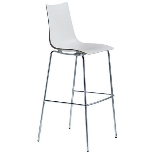 Tabourets Zebra hauteur 65 et 80 cm lot de 2 S-CAB - Image 3